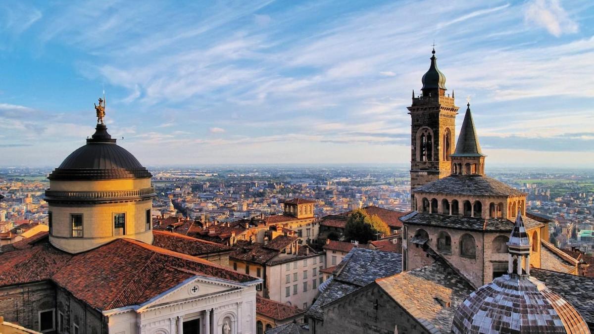 8Min Airport Orio Al Serio - Attico Lusso E Terrazza Seriate Exteriör bild
