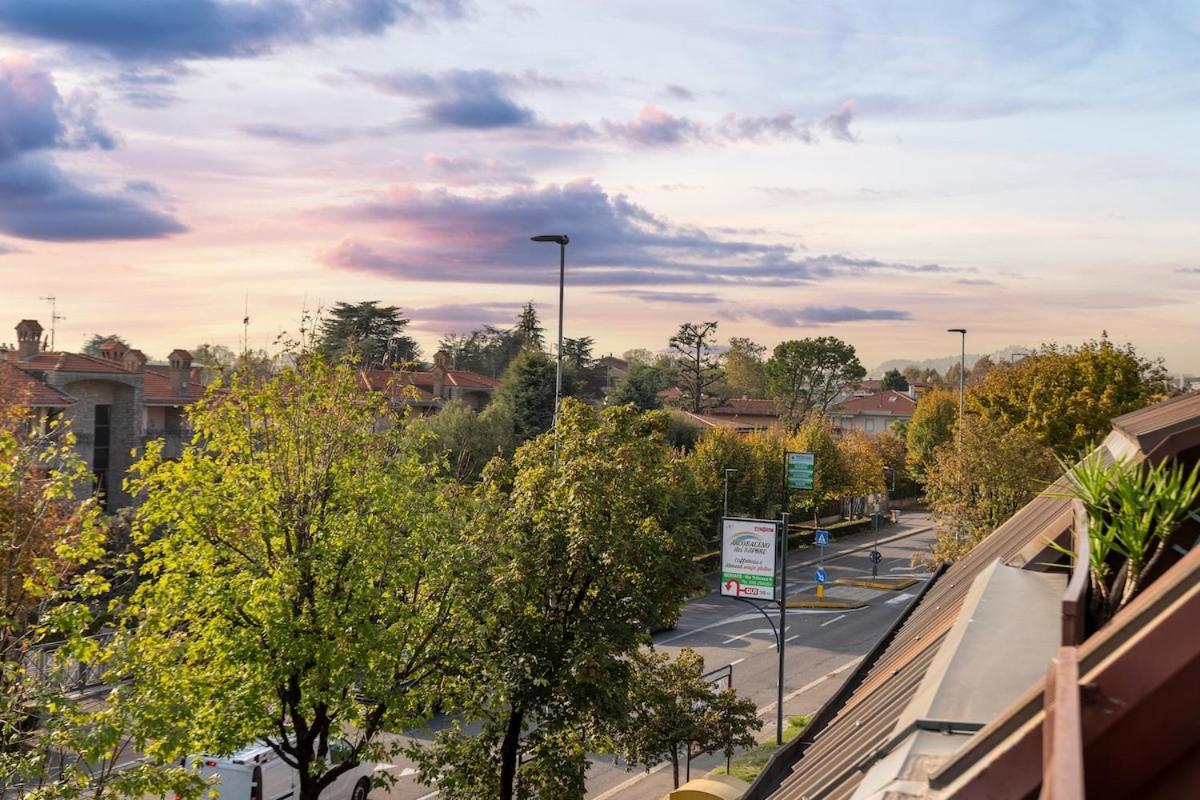 8Min Airport Orio Al Serio - Attico Lusso E Terrazza Seriate Exteriör bild